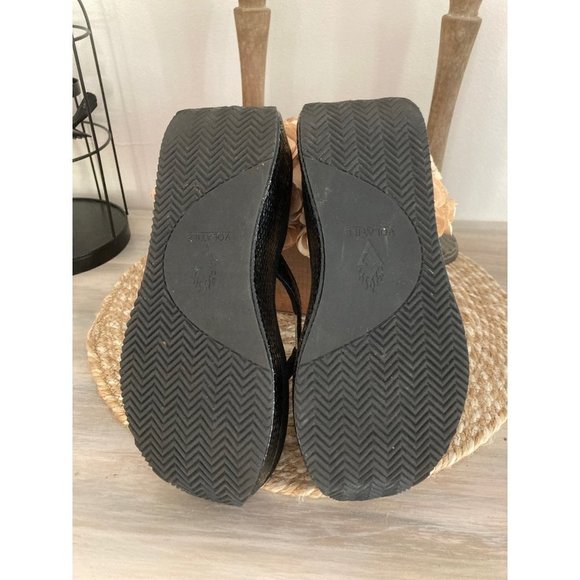 WOMENS black Volatile flip flops - Picture 10 of 10